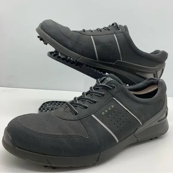 Ecco Shoes Ecco Hydromax Golf Shoes Mens 3base One Leather